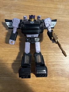 Transformers Barricade Complete Earthrise Dominus Criminal Pursuit Amazon Deluxe - Picture 1 of 2