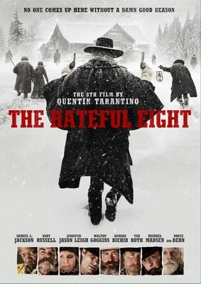 The Hateful Eight (DVD) Kurt Russell Samuel Jackson Jennifer Leigh Tim Roth - Image 1 of 2