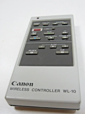 Mando a distancia inalámbrico Canon WL-10 de colección probado funciona #A4 Foto 1 de 4
