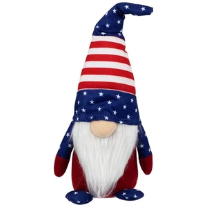 Northlight 9.5" Patriotic Flag 4th of July Americana Gnome - Bild 1 von 5