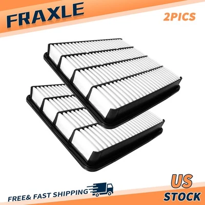 2X Filtros de aire del motor para Toyota Tundra Sequoia Land Cruiser Lexus LX570 2008-17 Foto 1 de 4