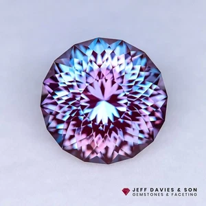 Precision Cut - 12.63ct LAB Alexandrite - Pulled Czochralski - Picture 1 of 2