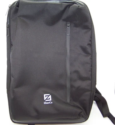 ZhaoCo Mochila Bolso para Laptop para Hombre o Mujer Multiusos con Cable USB, Negro Foto 1 de 4