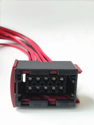 10-Way Front Headlight Headlamp Connector Pigtail For 2016-2019 Buick Cascada - Image 1 of 4