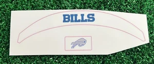 BUFFALO BILLS MINI HELMET DECAL SET for RIDDELL SPEED 2025 "RIVALRY" - Picture 1 of 1