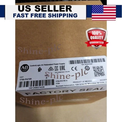 Allen-Bradley 1756-PA75R SER A ControlLogix CA alimentación redundante EE. UU. impuestos gratuitos Foto 1 de 4