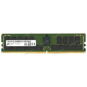 Micron 32GB 2Rx4 PC4-3200 RDIMM DDR4-25600R ECC REG Registered Server Memory RAM - Picture 1 of 8