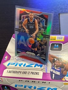 #140 CHANDLER PARSONS 2019-20 Panini Prizm SILVER PRIZM HAWKS