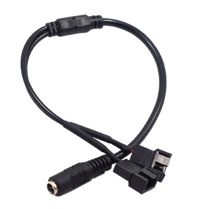 DC 5521 do 4Pin PWM 4-pinowy 2-drożny komputer PC router wentylator zasilacz kabel 12V - Zdjęcie 1 z 5