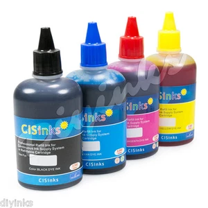 CISinks Refill Ink Bottles alternative for Workforce WF-7710 WF7720 WF7210 - Picture 1 of 1