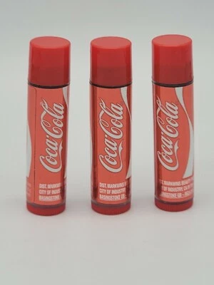 Bálsamo labial 3 LIP SMACKER COCA COLA .14 oz. ¡NUEVO! ¡ENVÍO GRATUITO! Foto 1 de 4
