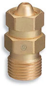 WESTERN # 322 ACETYLENE ADAPTOR CGA-200 TO CGA-300 MC TANK TO COMMERCIAL REG - Picture 1 of 1