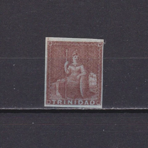TRINIDAD 1853, SG# 7, CV £300, MH Cover