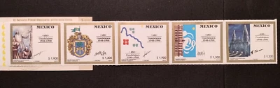 Folleto de estampillas de México Guadalajara 1992 sc 1720 A658 tira MNH combinar envío Foto 1 de 4
