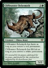 CLIFFRUNNER BEHEMOTH Conflux MTG Magic the Gathering Cards DJMagic