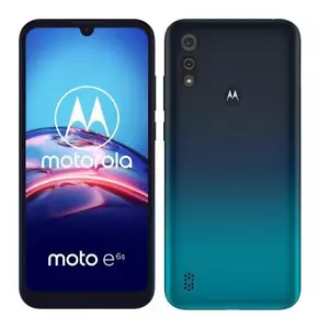 Motorola Moto e6s XT2053 -1 DualSim Blue Dual Kamera 2GB/32GB Android Smartphone - Bild 1 von 2