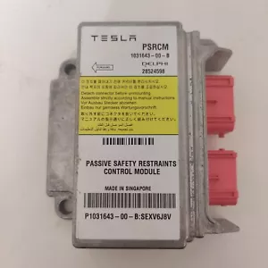 TESLA SRS Control Unit ECU 1031643-00-B 28524598 - Picture 1 of 2