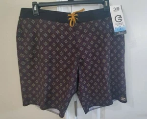 Billabong Men's Sundays Pro Boardshort - Size 38 Pattern "Night - Picture 1 of 5