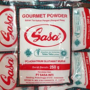 SASA Indonesia Gourmet Powder Pure Monosodium Glutamate 250g [Uncle Roger's MSG]