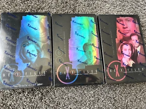 RARE-NIB-X FILES BOXED SETS -SEASONS 4-8 PREMIUM TRADING CARDS-FACTORY SEALED - Picture 1 of 11