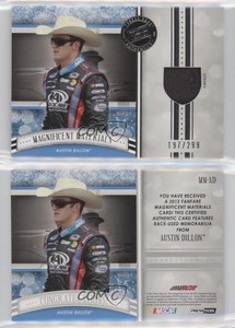 2012 Press Pass Fanfare Magnificent Materials /299 Austin Dillon #MM-AD