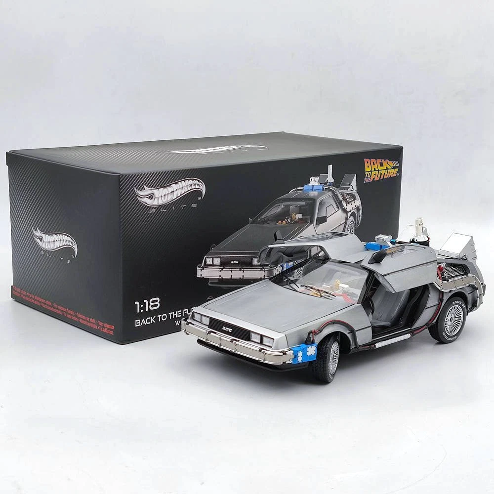 Hot Wheels Back to the Future 1:18 Scale Diecast & Toy Vehicles