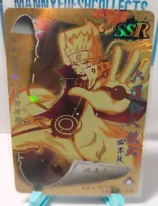 Naruto TCG Little Dino SSR Naruto Uzumaki Kurama Link Mode Foil HY20052 - Bild 1 von 2