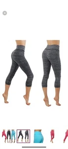 Leggings By Shosho , Capri For Workouts Or Everyday - Picture 1 of 5