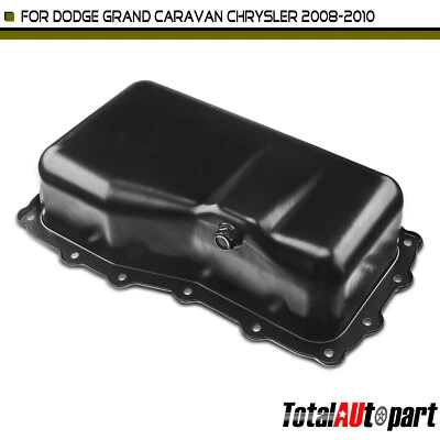 Pan de aceite del motor para Chrysler Town & Country Dodge Grand Caravan 2008-2010 V6 3,8 L Foto 1 de 4