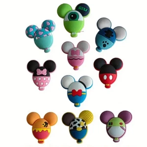 Balloon Ears 10 Piece Set Shoe Charms New Full Set You Get All - Picture 1 of 2