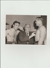 PHOTO DE PRESSE MARCEL CERDAN ET TONY ZALE  19/09/48 VISITE MEDICALE. RARE  