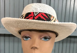 Head Threads St. Louis One Size Small Youth Ladies 55cm Gold Straw Hat Cap USA - Picture 1 of 8