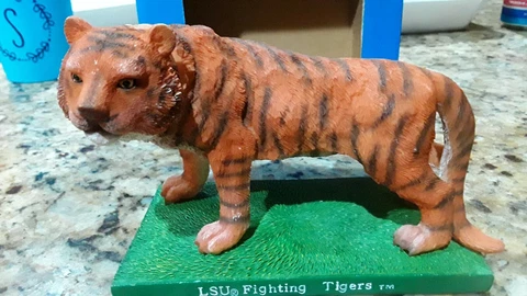 Louisiana State Tigers Bobblehead BPI Collectible LSU Cover