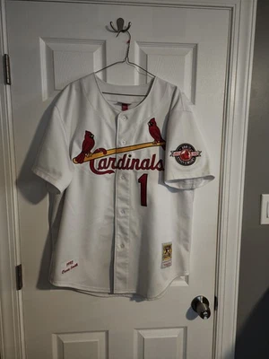 Camiseta deportiva 100 % auténtica Mitchell & Ness 1992 Ozzie Smith Cardinals talla 48 XL  Foto 1 de 4
