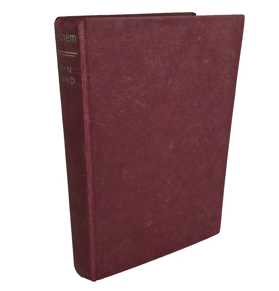 Anthem Ayn Rand 1953 Cassell Revised Edition Hardcover Collectible Vintage Book - image 1 of 4