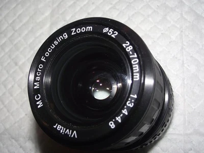 VIVITAR 28-70MM F3.5-4.8 MACRO ZOOM LENS FOR PENTAX PK MOUNT - Image 1 of 3