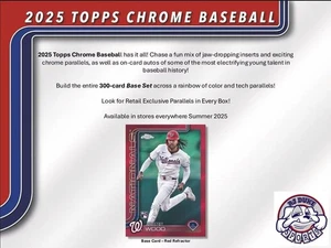 New York Yankees 2025 Topps Chrome Baseball Blaster 1/2 Case 20Box Break #1 - Bild 1 von 12
