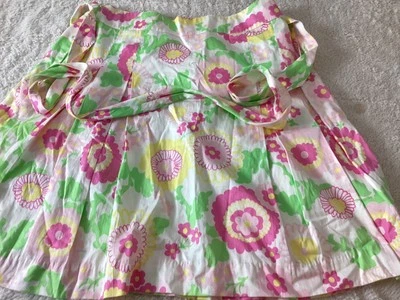 Falda Lilly Pulitzer talla 8 pliegues/flores Foto 1 de 4