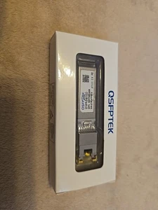 QSFPTEK 10GBase-T SFP + RJ45 30m, 1,25/2,5/5/10G-T Moduł miedziany SFP + nadajnik-odbiornik - Zdjęcie 1 z 2