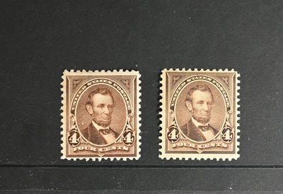 Estampilla del siglo XIX Scott # 269 F-VF OG esmaltada en goma marrón oscuro y amarillo EE. UU. $85 Foto 1 de 2