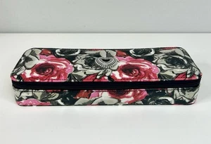 Brighton Madison Floral Zip Around Rectangle Jewelry Box - Picture 1 of 5