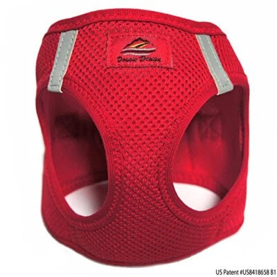 Arnés reflectante para perros American River sin estrangulamiento, rojo, grande Foto 1 de 4