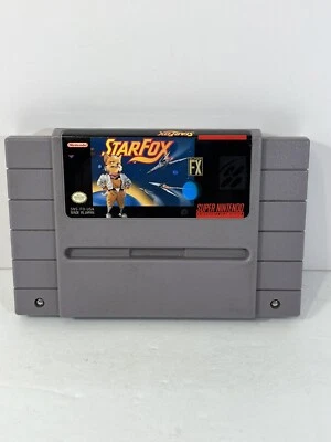 Star Fox Starfox Super Nintendo SNES Original Authentic Game Tested Works - Image 1 of 4
