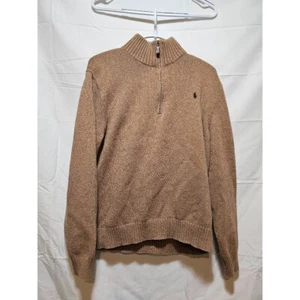 Polo Ralph Lauren Quarter Zip Pullover Pulli Strick Freizeit XL - Bild 1 von 4