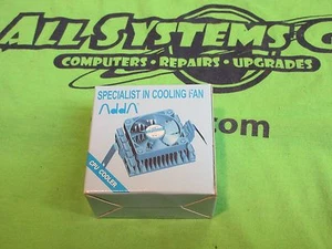 ADDA AD0512MX-G70 DV12V 0.07A Socket 7 CPU Fan with Power Supply Connector - Afbeelding 1 van 3