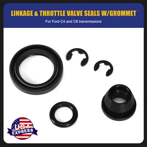 Linkage Throttle Seals For Ford C4 64-86 For C6 66-UP Transmission Shift Shaft - Picture 1 of 5
