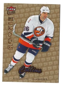 2006-07 Fleer Ultra Hockey Gold Medallion Rookie Rob Collins #213 NY Islanders - Picture 1 of 2