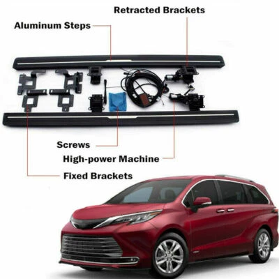 Fits for Toyota Sienna 2021 2022 XL40 Deployable Electric Running Board Nerf Bar - Image 1 of 4