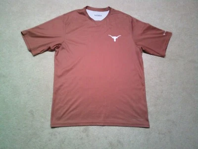 University of Texas Longhorns T Shirt  Mens Medium Orange Columbia PFG - Image 1 of 4