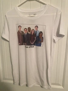 The Office Novelty T-shirt size Medium NBC White Shirt Short Sleeves unisex - Picture 1 of 4